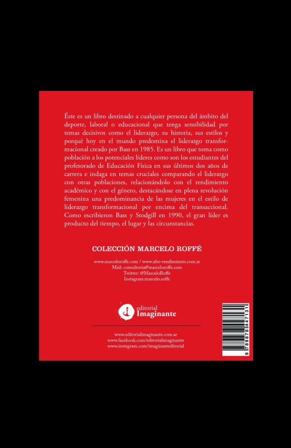 EBOOK Estilos de liderazgo en estudiantes del Profesorado en Educación Física - Marcelo Roffé - Imagen 2