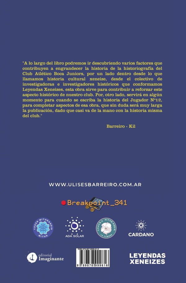 EBOOK - Club Atlético Boca Juniors: Más de 100 años sin parar de cantar / Ulises Barreiro - Manuel Kil - Imagen 2