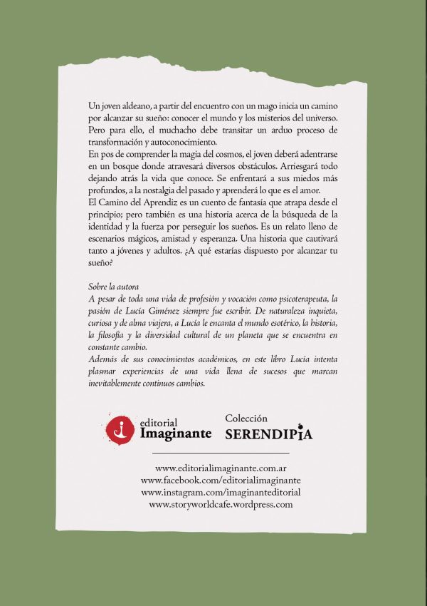 EBOOK - El camino del Aprendiz: un cuento sobre la búsqueda de la individualidad / Lucía Giménez - Imagen 2