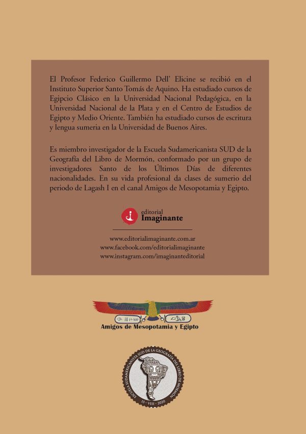 EBOOK - Origen Sumerio del pueblo Jaredita / Federico Guillermo Dell`Elicine - Imagen 2