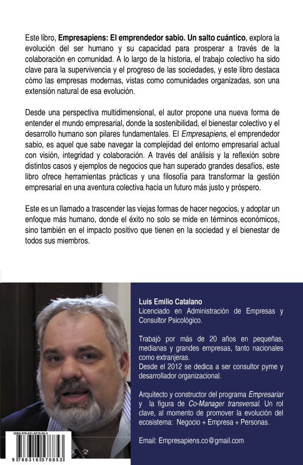 EBOOK - Empresapiens: el emprendedor sabio. Un salto cuántico / Luis Emilio Catalano - Imagen 2