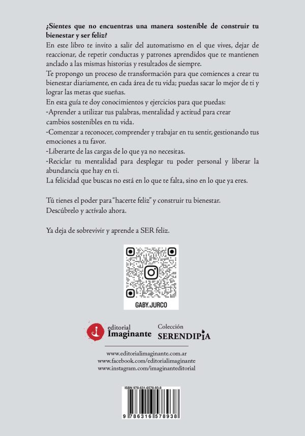 EBOOK - Deja de sobrevivir y aprende a ser feliz / Gaby Jurco - Imagen 2