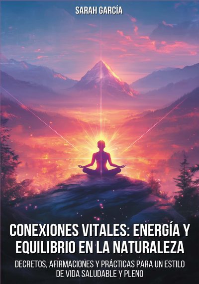 EBOOK - Conexiones Vitales: Energía y Equilibrio en la Naturaleza -Decretos, Afirmaciones y Prácticas para un estilo de vida saludable y pleno- / Sarah García
