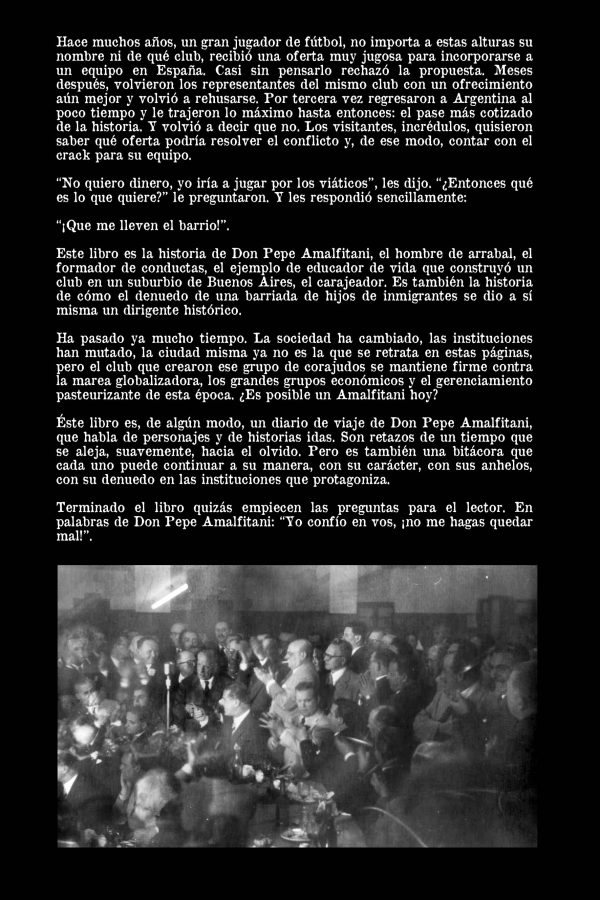 EBOOK - José Amalfitani: denuedo de una barriada porteña / Mario Kiektik - Imagen 2