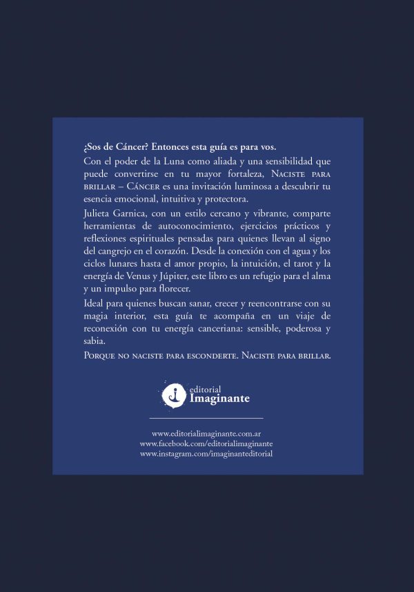 EBOOK - Naciste para brillar: Cáncer / Julieta Garnica - Imagen 2