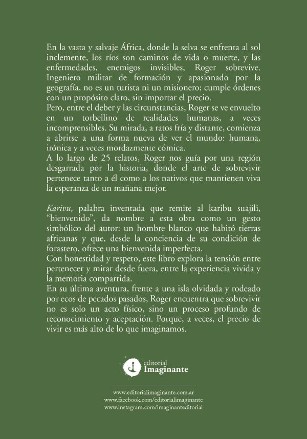 EBOOK - Karivu: relatos que desafían el olvido / Javier Oyenard - Imagen 2