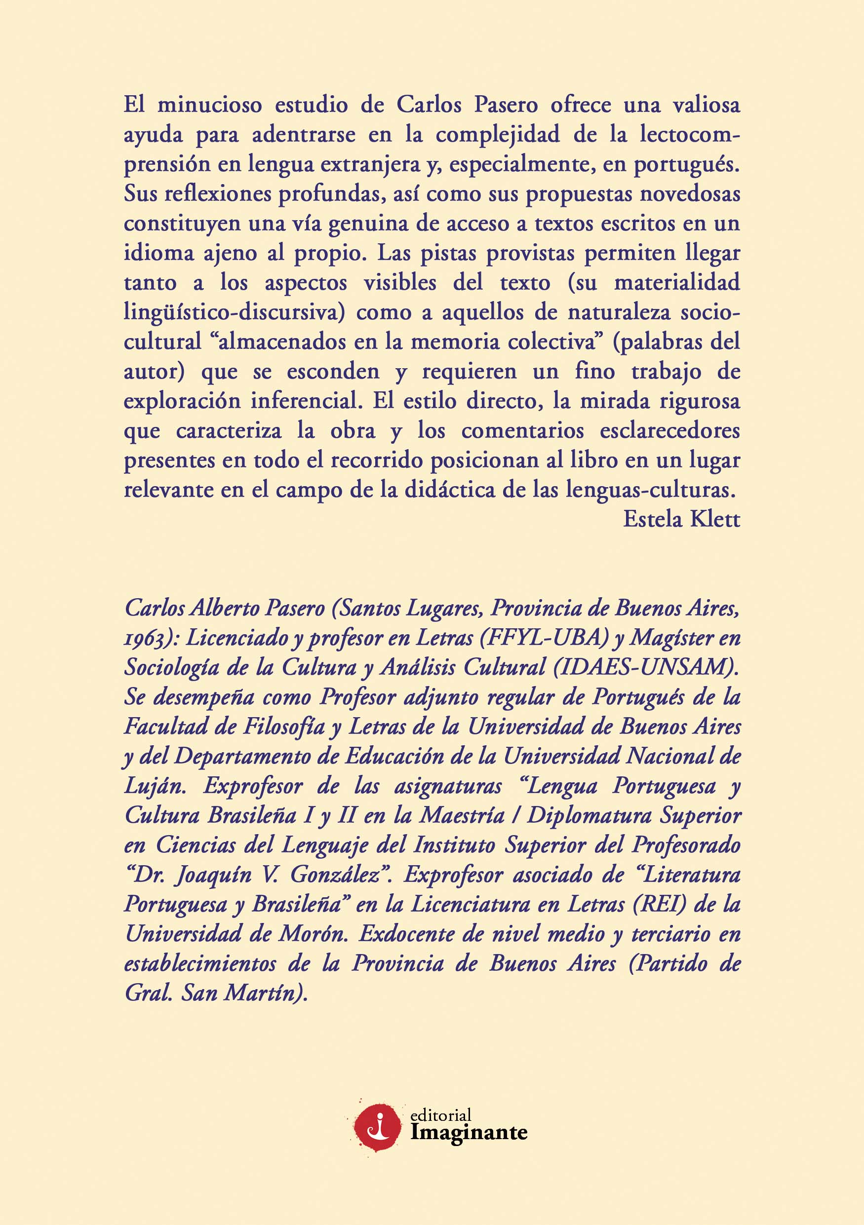 EBOOK - Lengua Portuguesa y comprensión lectora / Carlos Pasero - Imagen 2