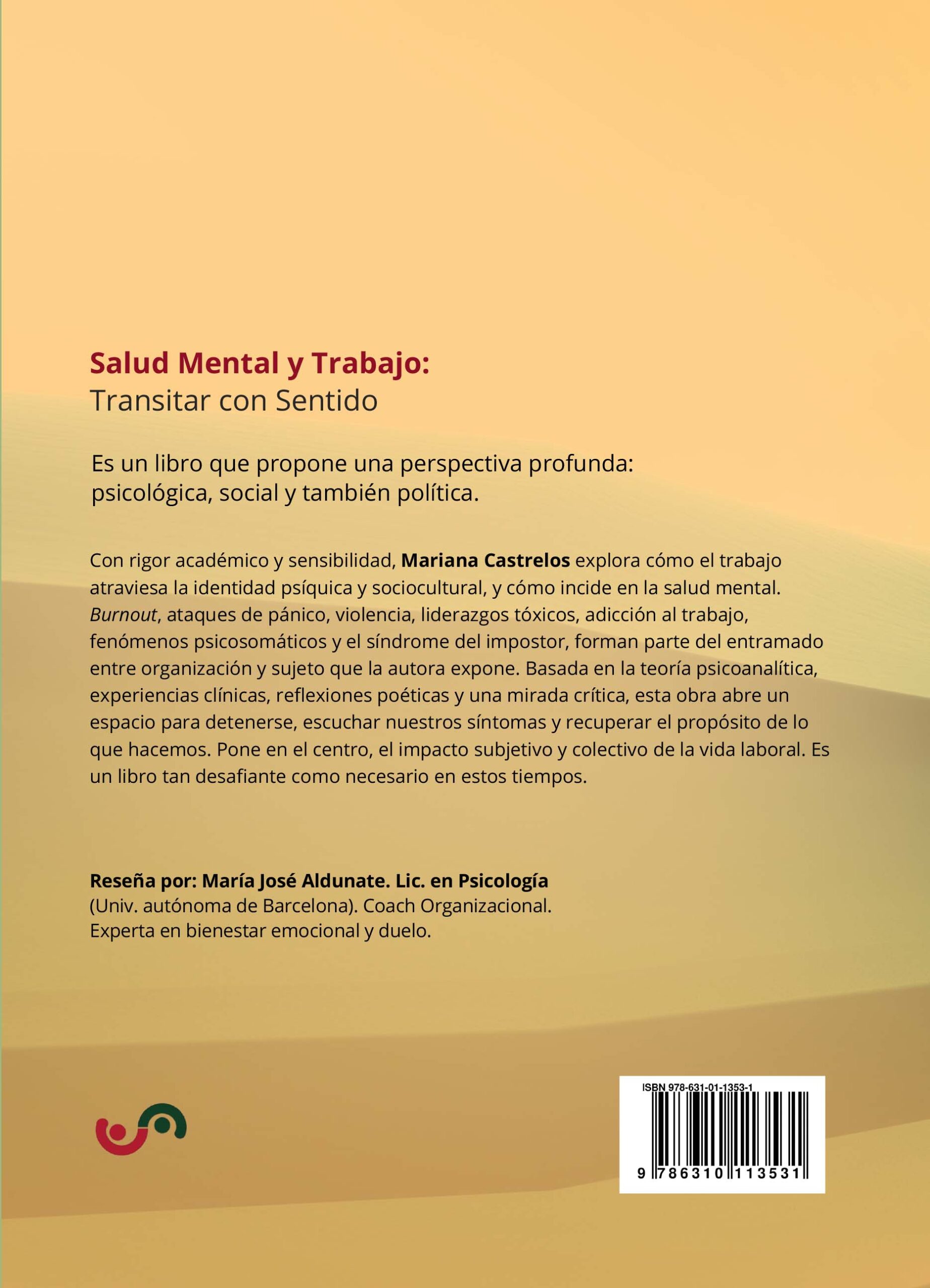 EBOOK: Salud mental y trabajo - Mariana Castrelos - Imagen 2