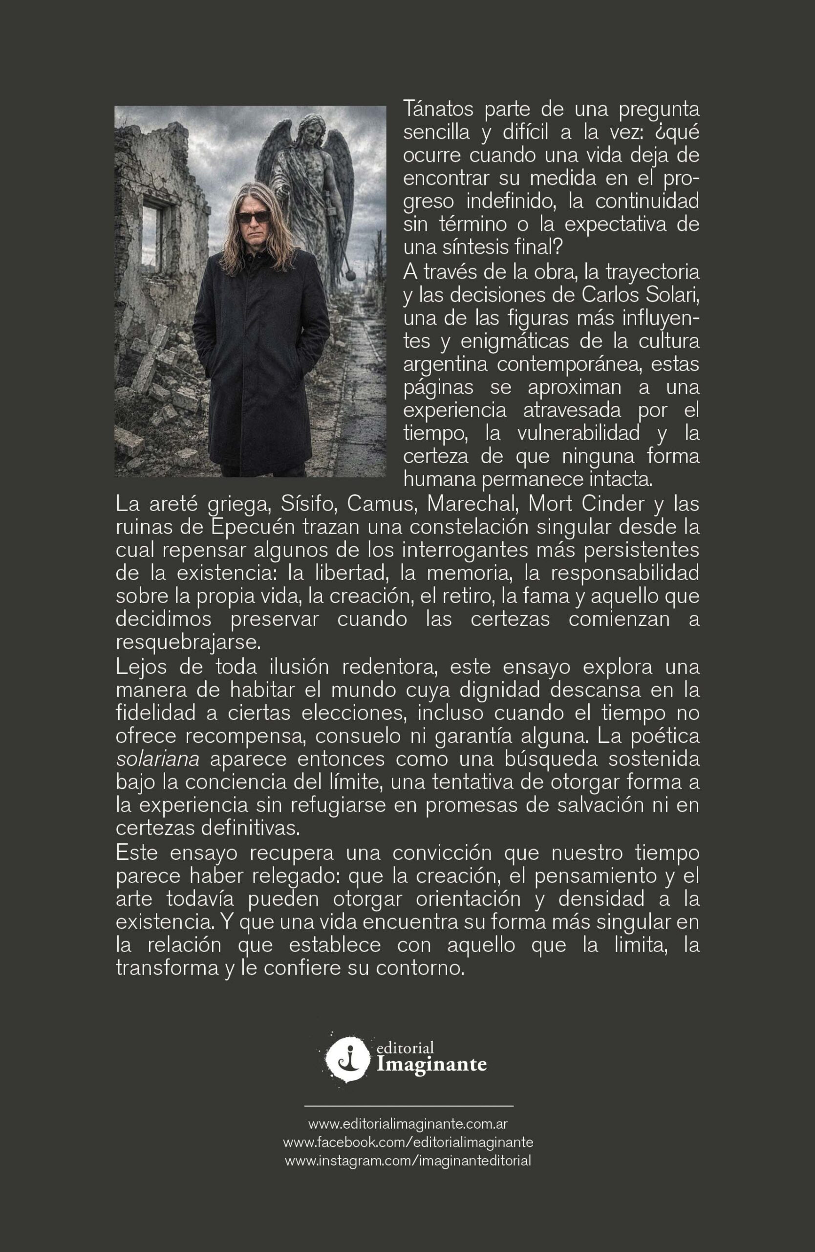 EBOOK - Tánatos: Carlos Solari y la poética de la lucidez / Alvarez Conradt - Imagen 2