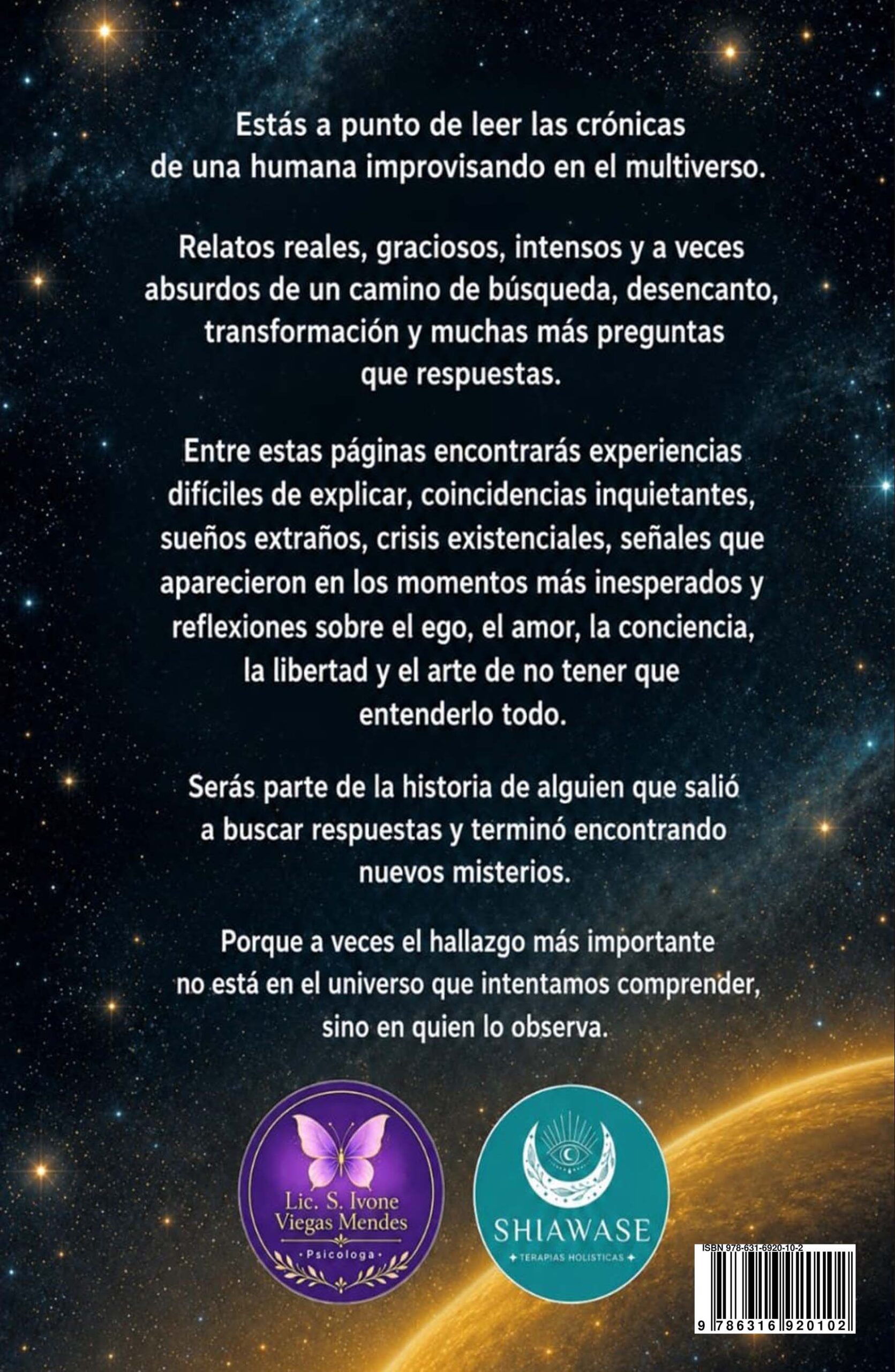 EBOOK / Crónicas de una humana improvisada en el Multiverso - Ivone Viegas Mendes - Imagen 2